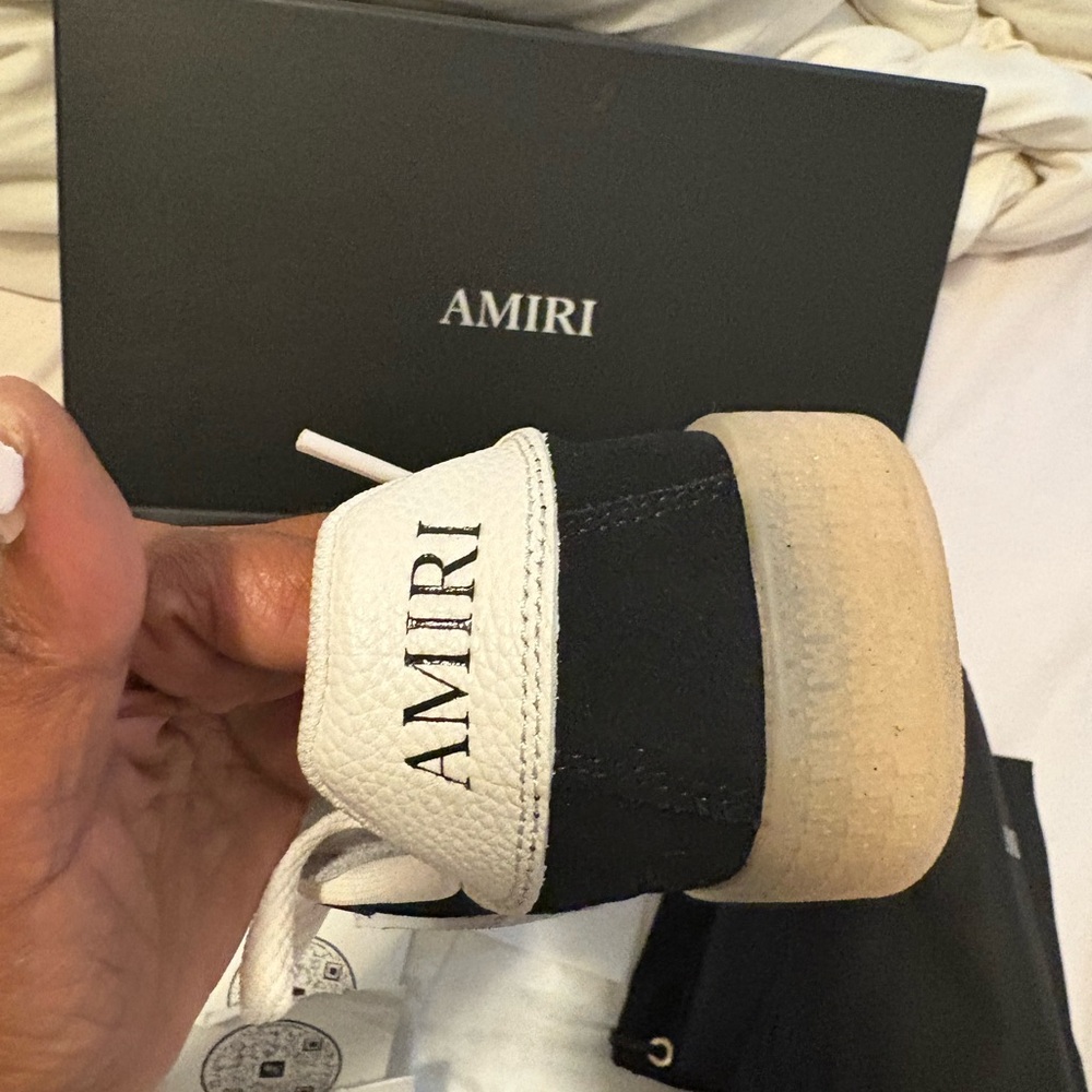 AMIRI Black and White Sneakers !!!***AUTHENTIC***!!! - Picture 5 of 16